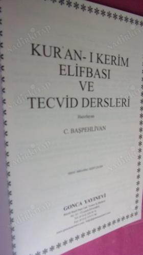 KUR'AN-I KERİM ELİFBASI VE TECVİD DERSLER