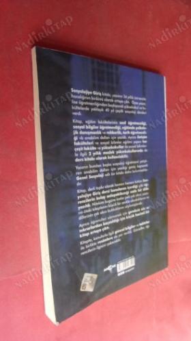 SOSYOLOJİYE GİRİŞ (DERS NOTLARI) - 1. BASKI
