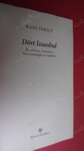 Dört İstanbul Byzantium Antonina Konstantinople ve Stanbul