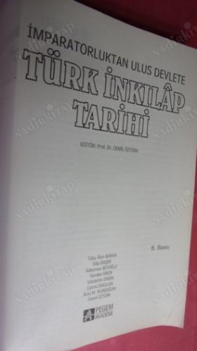 İMPARATORLUKTAN ULUS DEVLETE TÜRK İNKILAP TARİHİ