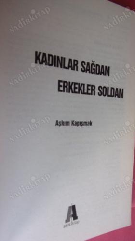 KADINLAR SAĞDAN ERKEKLER SOLDAN