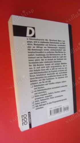 Datenbanksprache SQL für DOS, Windows, OS/2 und Unix: Eine strukturierte Einführung (Einführung in die elektronische Datenverarbeitung) Pocket Book 