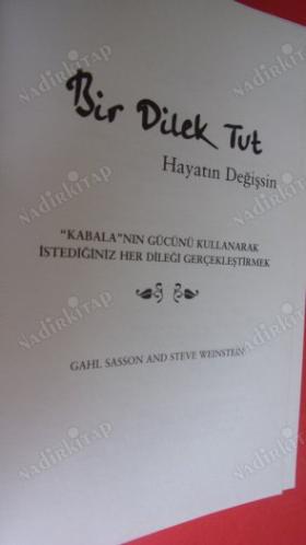 BİR DİLEK TUT HAYATIN DEĞİŞSİN Kabala'nın Gizemi