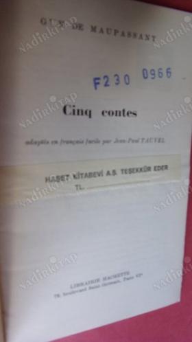 GUY DE MAUPASSANT CING CONTES
