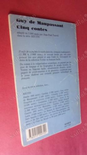 GUY DE MAUPASSANT CING CONTES