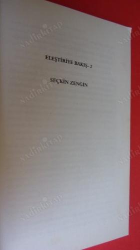 ELEŞTİRİYE BAKIŞ-2 . Birinci BASIM