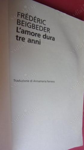 L'amore dura tre anni