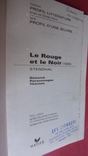 LE ROUGE ET LE NOIR