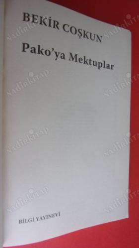 PAKO'YA MEKTUPLAR