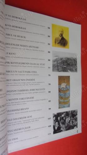 İSTANBUL ÜÇ AYLIK DERGİ -SAYI : 11.EKİM .1994