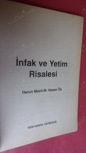 İNFAK VE YETİM RİSALESİ