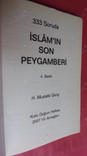 333 SORUDA İSLAM'IN SON PEYGAMBERİ