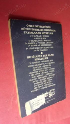 ÖMER SEYFETTİN BÜTÜN ESERLERİ: 10.ÜÇ NASİHAT..