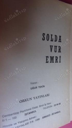 SOLDA VUR EMRİ