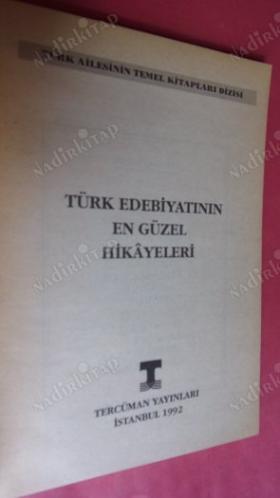 TÜRK EDEBİYATININ EN GÜZEL HİKAYELERİ