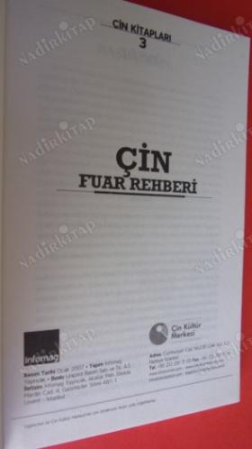 İŞ ADAMININ ÇİNCE EL KİTABI ÇİN FUAR REHBERİ - 3