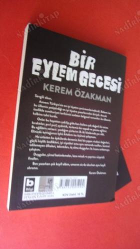 BİR EYLEM GECESİ *** Birinci BASIM *** (ayraclı )