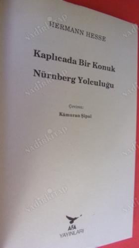 KAPLICADA BİR KONUK NÜRNBERG YOLCULUĞU