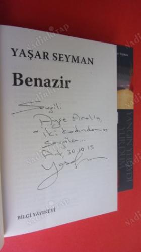 BENAZİR *** Birinci BASIM -- İMZALI . ***