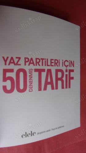 YAZ PARTİLERİ İÇİN 50 DENENMİŞ TARİF