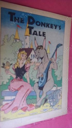 CLASSICS ILLUSTRATED JUNIOR - NO: 542 - THE DONKEY'S TALE - 1957