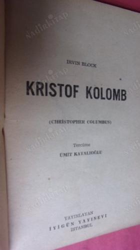 KRİSTOF KOLOMB