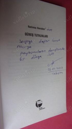 GÜNEŞ TUTKUNLARI *** Birinci BASIM -İMZALI ***