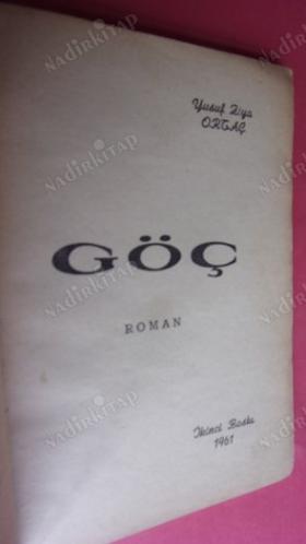 GÖÇ ** İkinci BASIM **