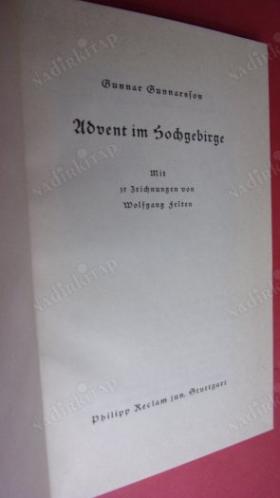 ADVENT'İM HOCHGEBIRGE