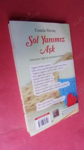 SOL YANIMIZ AŞK *** Birinci BASIM -İMZALI ***
