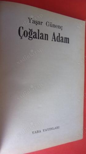 ÇOĞALAN ADAM *** Birinci BASIM ***