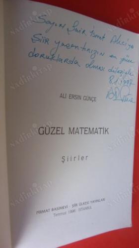 GÜZEL MATEMATİK ŞİİRLER *** İMZALI ***