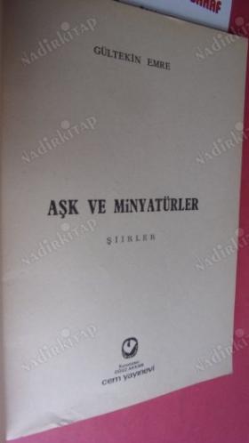 AŞK VE MİNYATÜRLER ŞİİRLER.