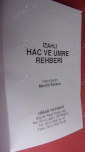 İZAHLI HAC VE UMRE REHBERİ
