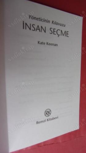 Yöneticinin Kılavuzu / İNSAN SEÇME
