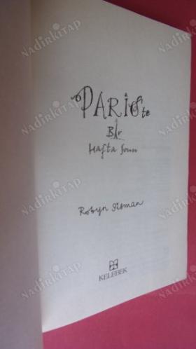 PARİSTE BİR HAFTA SONU