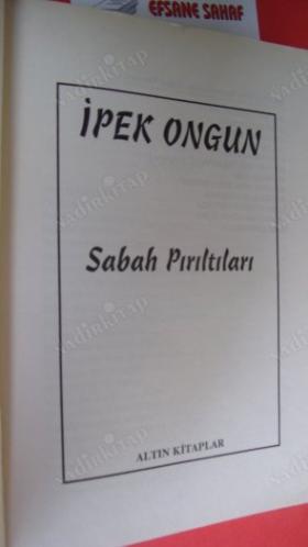 SABAH PIRILTILARI *** Birinci BASIM ***