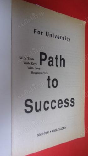 PATH TO SUCCESS (For University - KPDS - TOEFL - TUS - MASTER) BAŞARININ YOLU