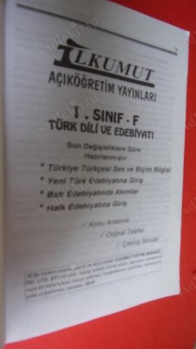 1.SINIF-F TÜRK DİLİ VE EDEBİYATI