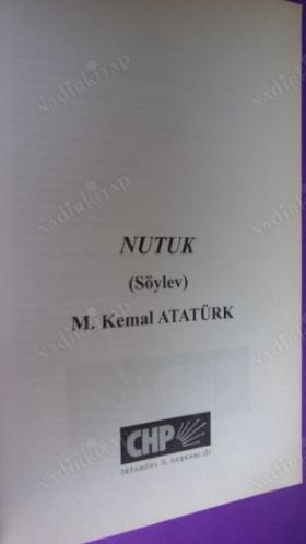 NUTUK .SÖYLEV.