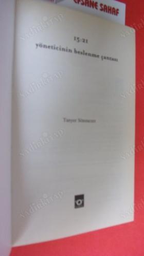 15:21 - YÖNETİCİNİN BESLENME ÇANTASI