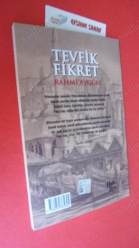 FİKRİ HÜR VİCDANI HÜR ŞAİR TEVFİK FİKRET - İMZALI