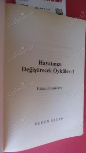 HAYATINIZI DEĞİŞTİRECEK ÖYKÜLER -- 1