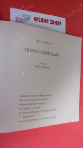 DÜNYA TANRILARI