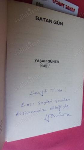 BATAN GÜN *** Birinci BASIM -İMZALI ***