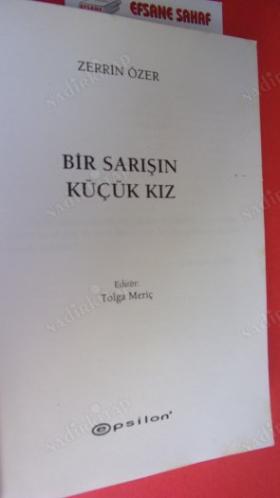 BİR SARIŞIN KÜÇÜK KIZ