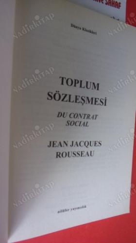 TOPLUM SÖZLEŞMESİ