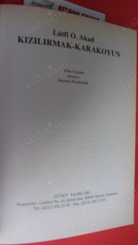 KIZILIRMAK KARAKOYUN *** 3. BASIM **