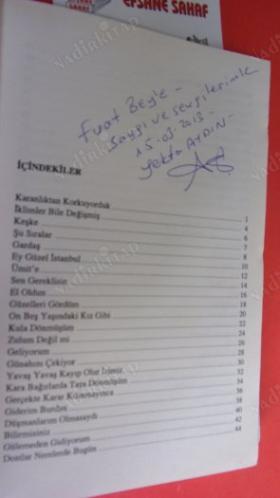 IŞIKSIZ KÖYLER ŞİİR *** İMZALI ***