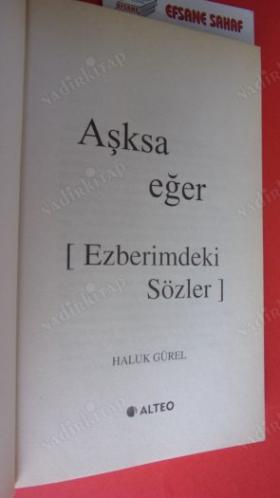 AŞKSA EĞER - Ezberimdeki Sözler